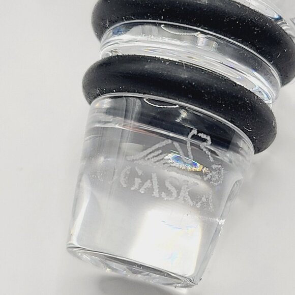 Rogaska Crystal Wine Bottle Stopper Cork For Decanter Slovenia New In Box - Picture 4 of 10